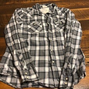 Men’s AE Plaid Top